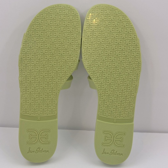 SAM EDELMAN BAY JELLY SLIDE SANDALS, WET JELLY LOOK, WOMENS SIZE 8M, EURO 38.5 - Picture 10 of 15